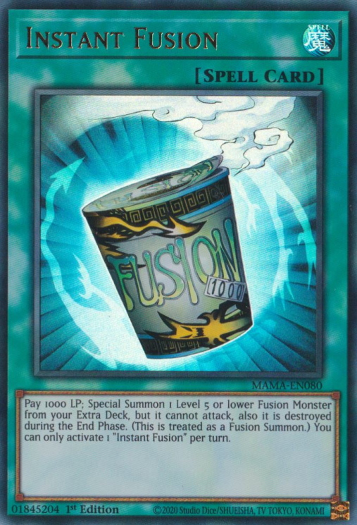 Instant Fusion [MAMA-EN080] Ultra Rare | Tables and Towers