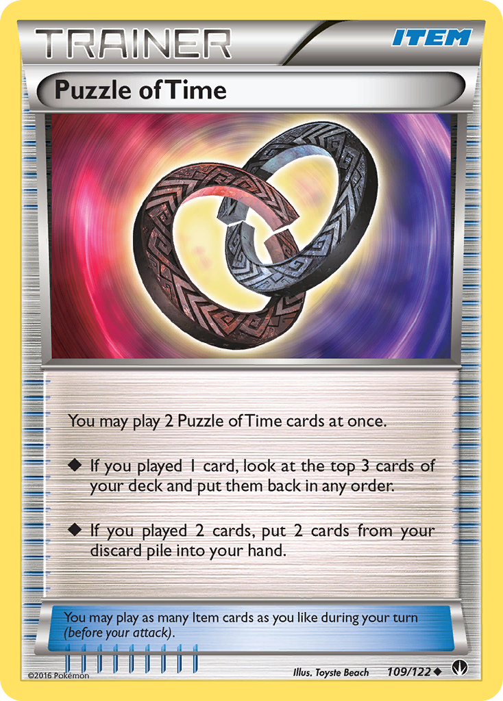 Puzzle of Time (109/122) [XY: BREAKpoint] | Tables and Towers