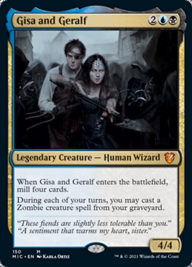 Gisa and Geralf [Innistrad: Midnight Hunt Commander] | Tables and Towers