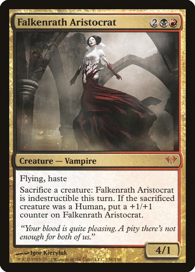 Falkenrath Aristocrat [Dark Ascension] | Tables and Towers