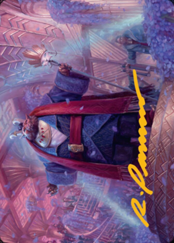 Jetmir, Nexus of Revels 1 Art Card (Gold-Stamped Signature) [Streets of New Capenna Art Series] | Tables and Towers