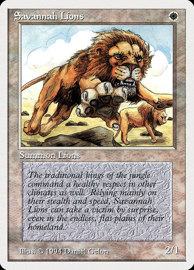 Savannah Lions [Summer Magic / Edgar] | Tables and Towers