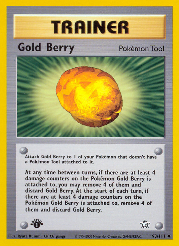 Gold Berry (93/111) [Neo Genesis 1st Edition] | Tables and Towers