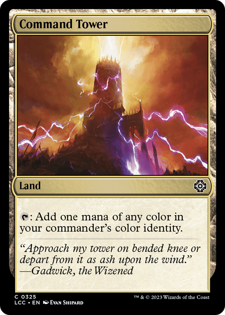 Command Tower [The Lost Caverns of Ixalan Commander] | Tables and Towers