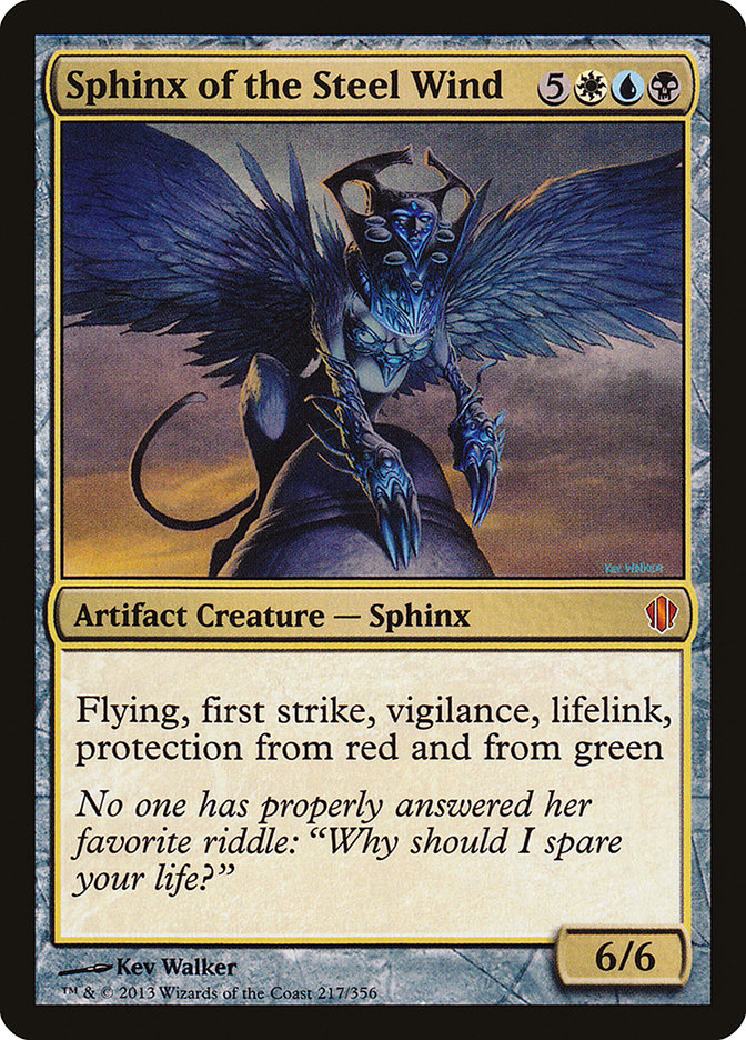 Sphinx of the Steel Wind [Commander 2013] | Tables and Towers