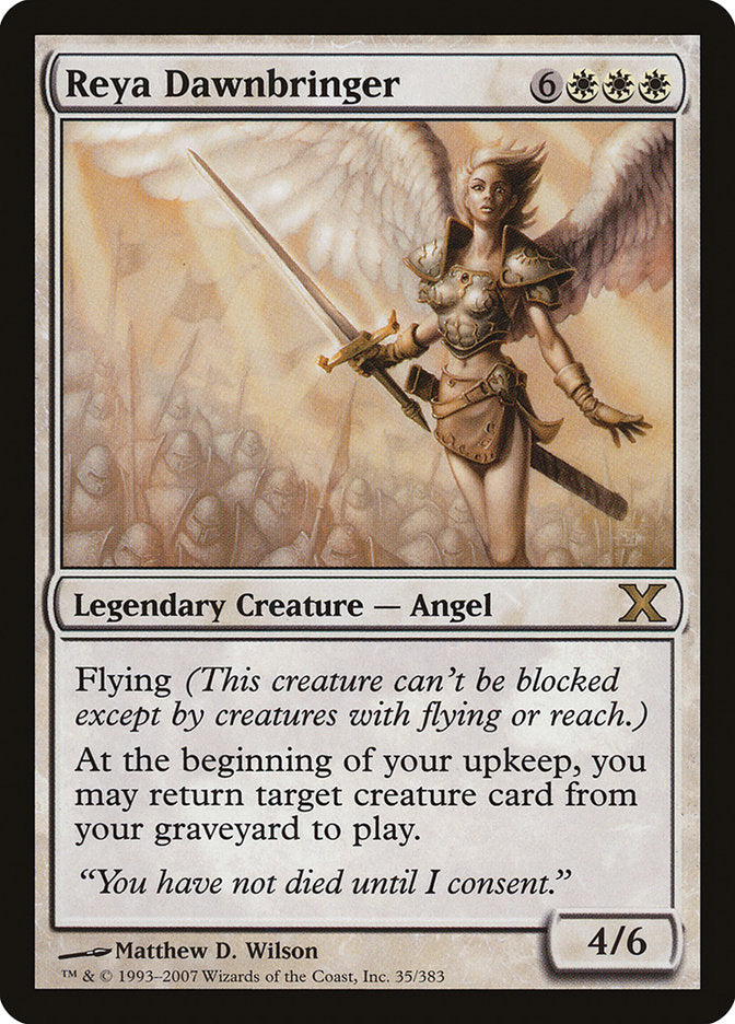 Reya Dawnbringer [Tenth Edition] | Tables and Towers