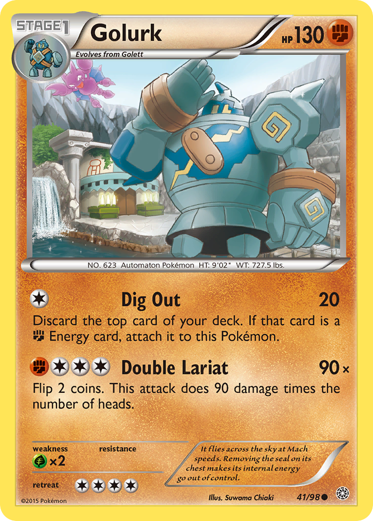 Golurk (41/98) [XY: Ancient Origins] | Tables and Towers