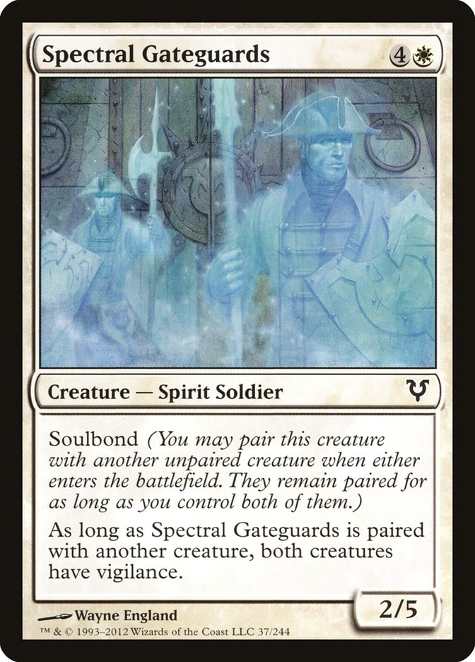 Spectral Gateguards [Avacyn Restored] | Tables and Towers