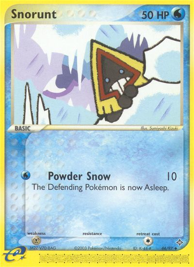 Snorunt (44/97) [EX: Dragon] | Tables and Towers