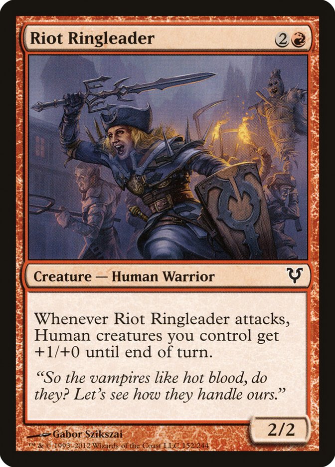 Riot Ringleader [Avacyn Restored] | Tables and Towers