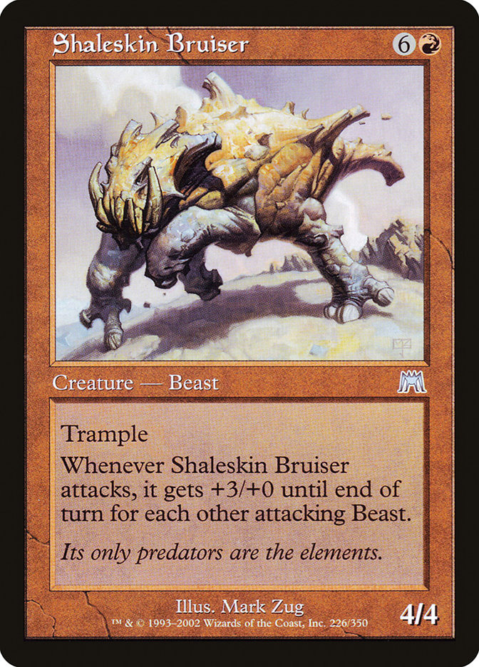 Shaleskin Bruiser [Onslaught] | Tables and Towers