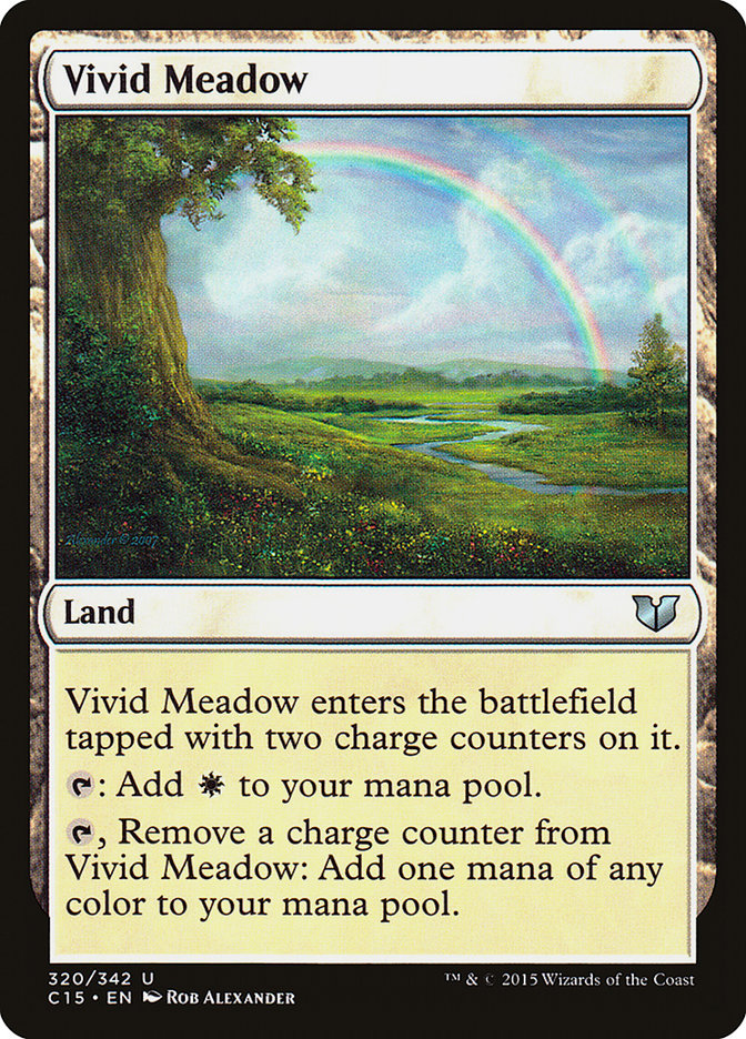 Vivid Meadow [Commander 2015] | Tables and Towers