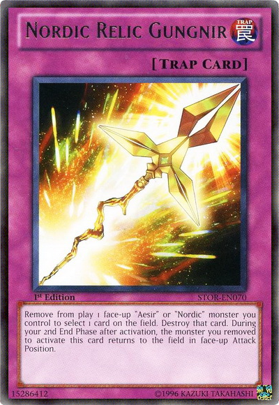 Nordic Relic Gungnir [STOR-EN070] Rare | Tables and Towers