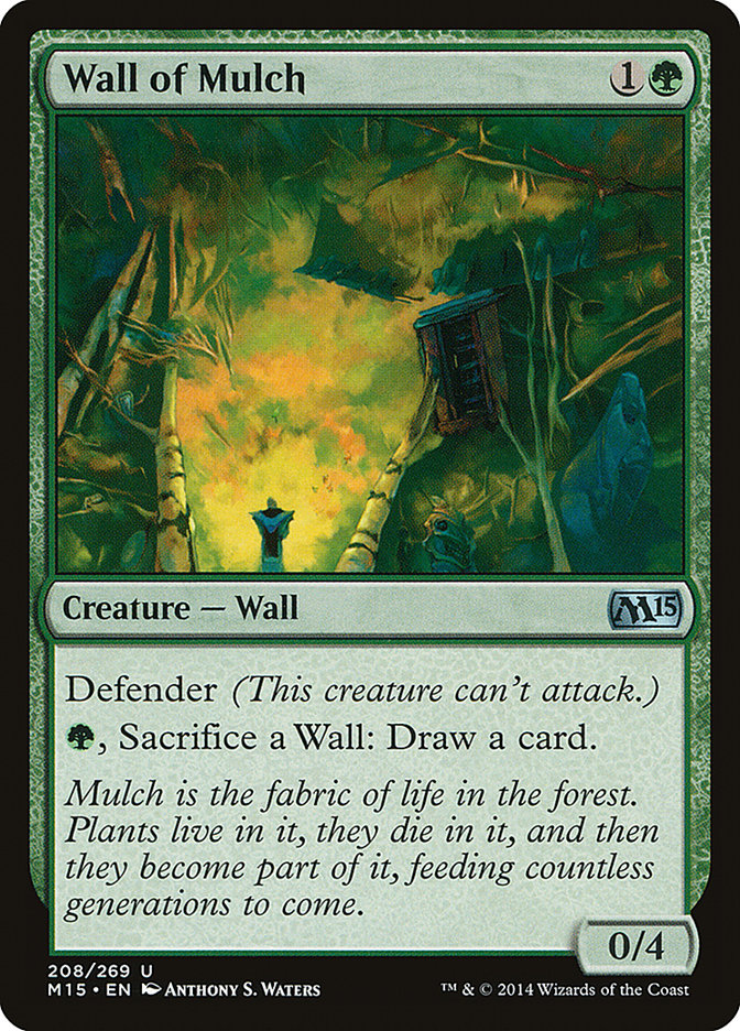 Wall of Mulch [Magic 2015] | Tables and Towers