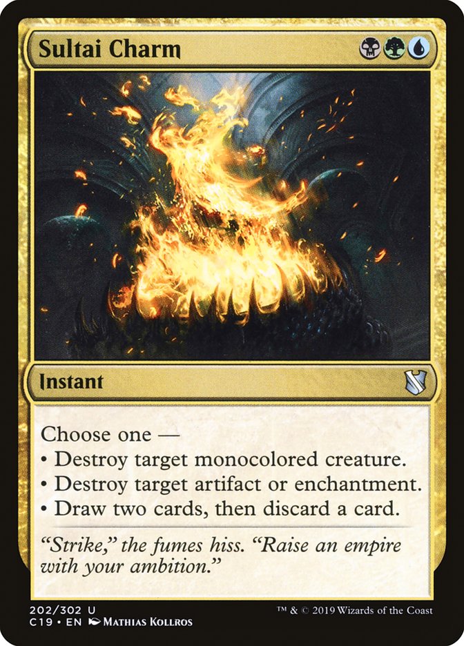 Sultai Charm [Commander 2019] | Tables and Towers