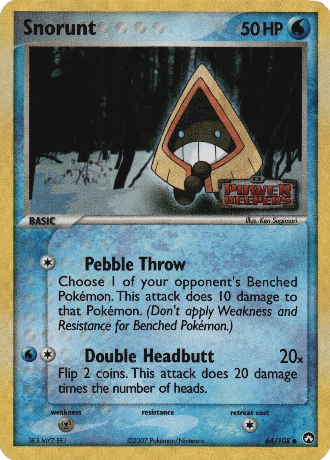 Snorunt (64/108) (Stamped) [EX: Power Keepers] | Tables and Towers