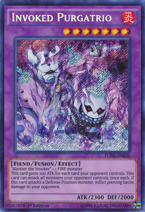 Invoked Purgatrio [FUEN-EN030] Secret Rare | Tables and Towers