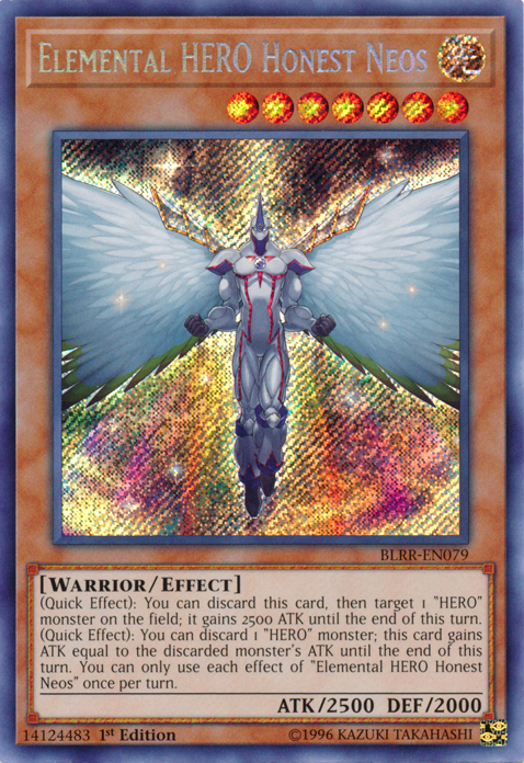 Elemental Hero Honest Neos [BLRR-EN079] Secret Rare | Tables and Towers