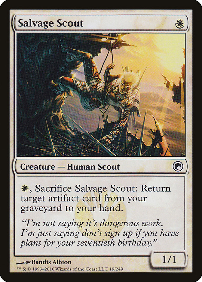 Salvage Scout [Scars of Mirrodin] | Tables and Towers