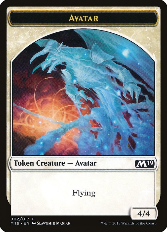 Avatar Token [Core Set 2019 Tokens] | Tables and Towers