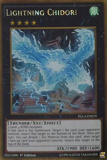 Lightning Chidori [PGL3-EN070] Gold Rare | Tables and Towers