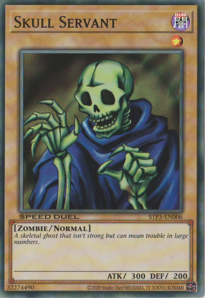 Skull Servant [STP3-EN006] Super Rare | Tables and Towers