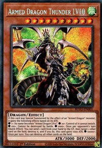 Armed Dragon Thunder LV10 [BLVO-EN001] Secret Rare | Tables and Towers