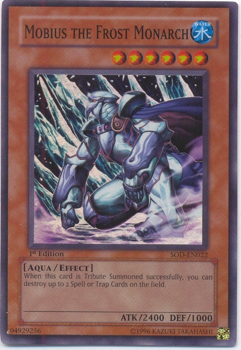 Mobius the Frost Monarch [SOD-EN022] Super Rare | Tables and Towers