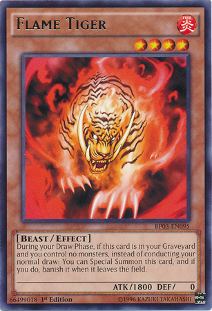 Flame Tiger [BP03-EN095] Rare | Tables and Towers