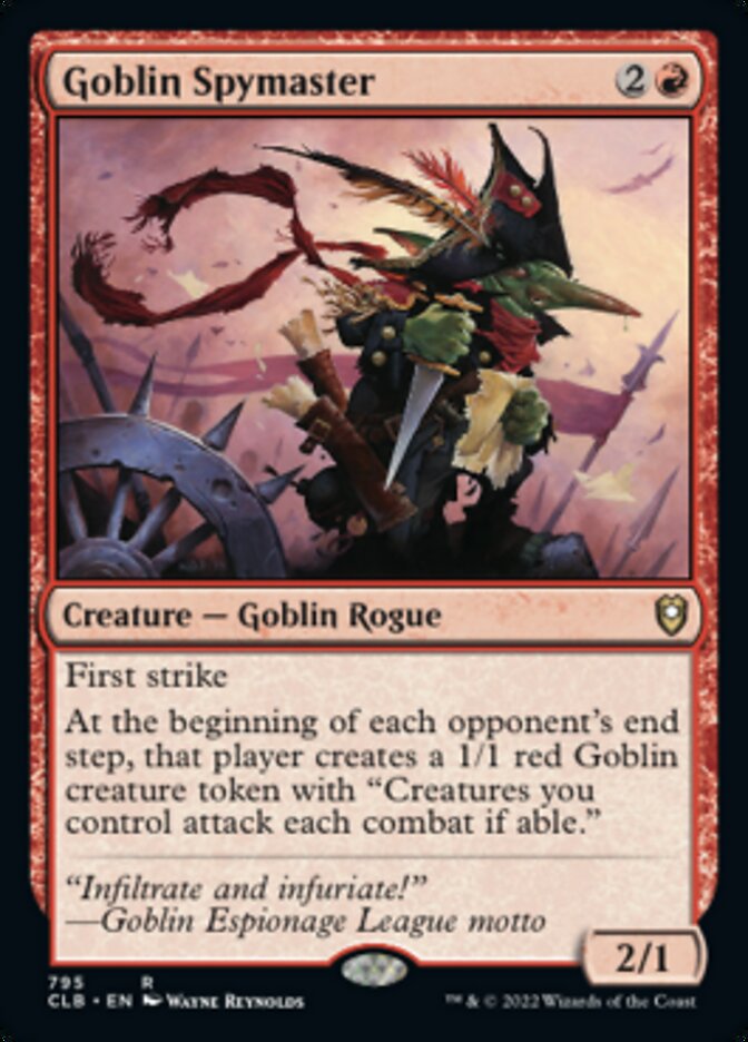 Goblin Spymaster [Commander Legends: Battle for Baldur's Gate] | Tables and Towers