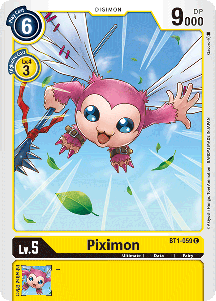 Piximon [BT1-059] [Release Special Booster Ver.1.0] | Tables and Towers