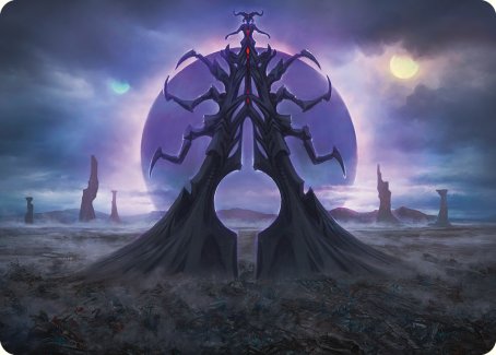 Black Sun's Twilight Art Card [Phyrexia: All Will Be One Art Series] | Tables and Towers