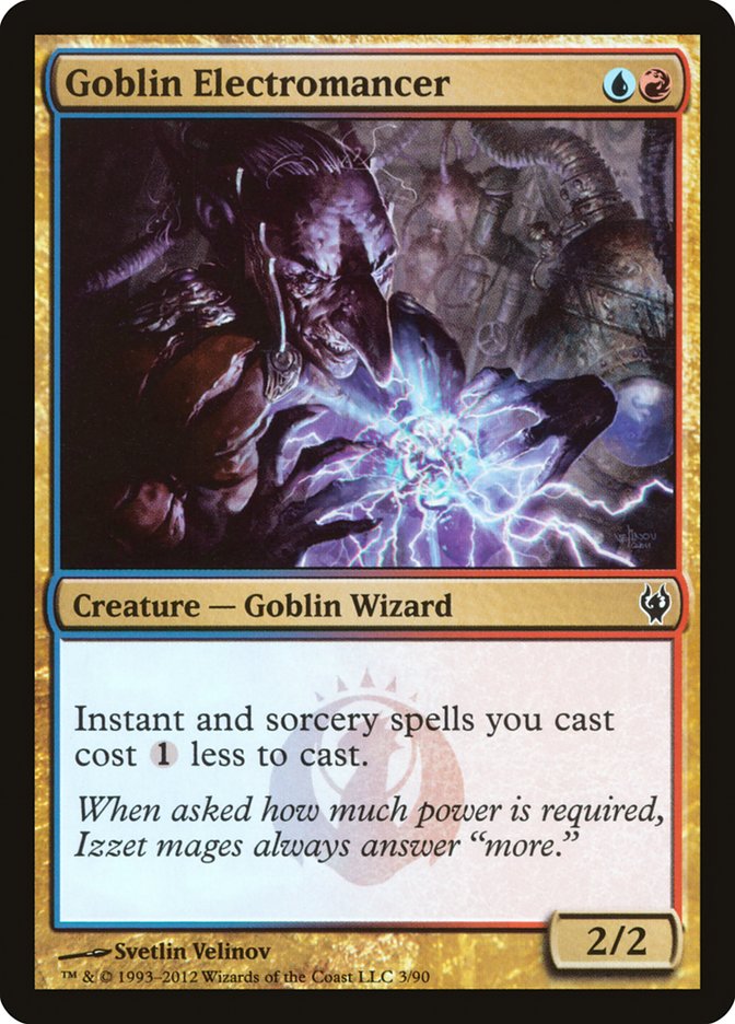 Goblin Electromancer [Duel Decks: Izzet vs. Golgari] | Tables and Towers