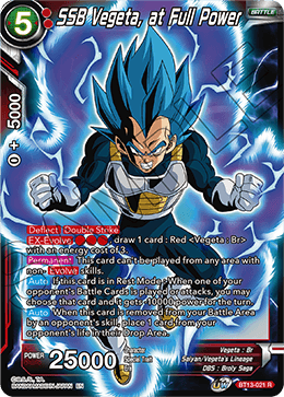 SSB Vegeta, at Full Power (Rare) (BT13-021) [Supreme Rivalry] | Tables and Towers