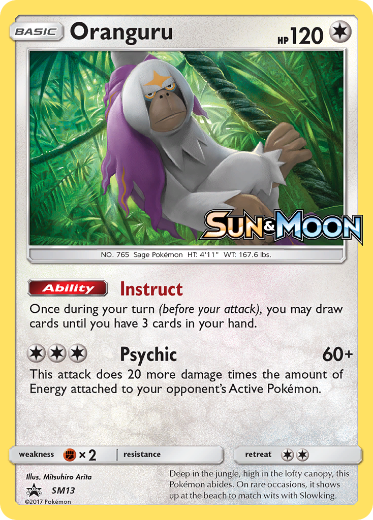 Oranguru (SM13) [Sun & Moon: Black Star Promos] | Tables and Towers