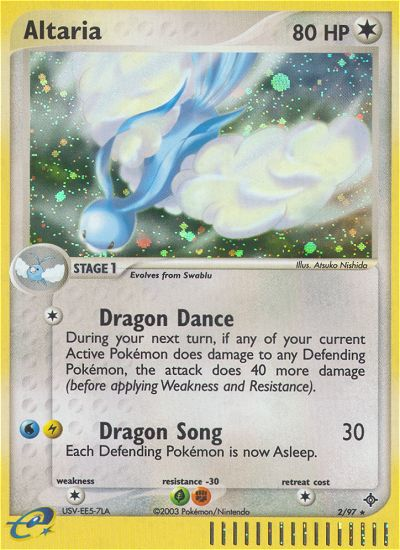 Altaria (2/97) [EX: Dragon] | Tables and Towers