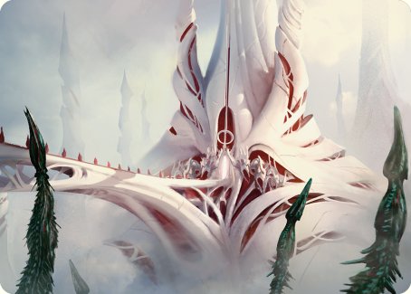 The Fair Basilica Art Card [Phyrexia: All Will Be One Art Series] | Tables and Towers