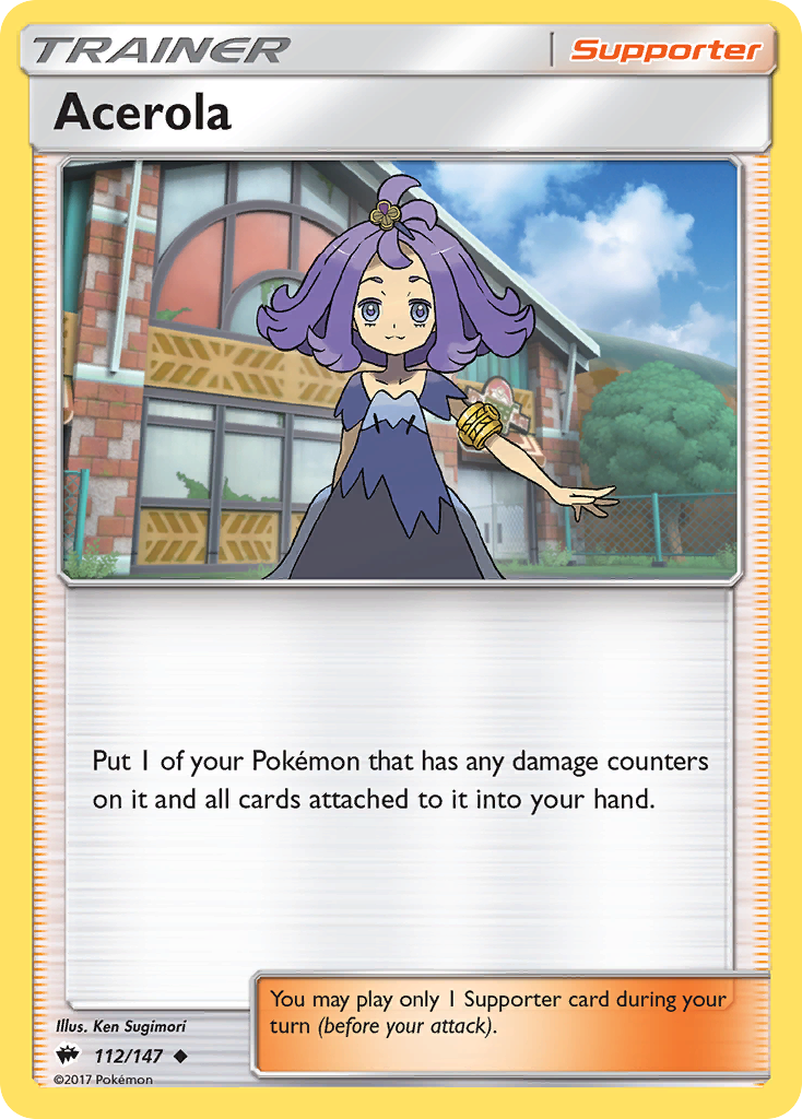 Acerola (112/147) [Sun & Moon: Burning Shadows] | Tables and Towers