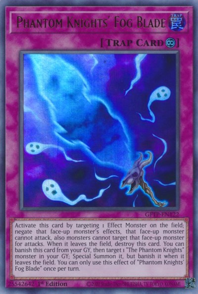 Phantom Knights' Fog Blade [GFTP-EN122] Ultra Rare | Tables and Towers