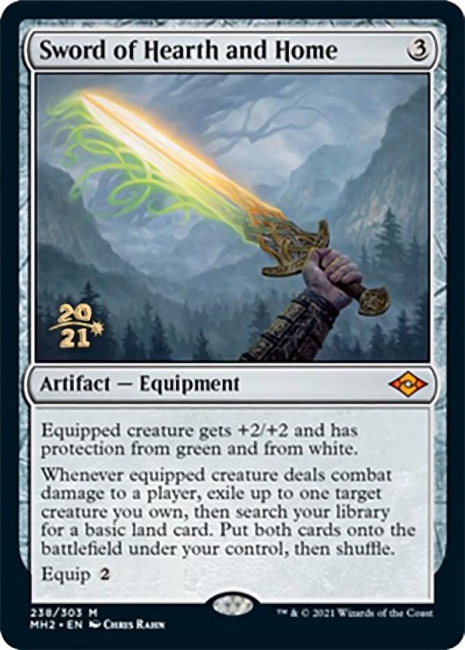 Sword of Hearth and Home [Modern Horizons 2 Prerelease Promos] | Tables and Towers