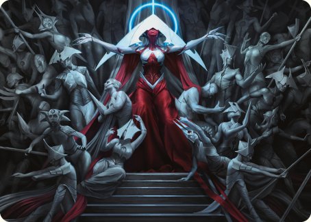 Elesh Norn, Mother of Machines Art Card [Phyrexia: All Will Be One Art Series] | Tables and Towers