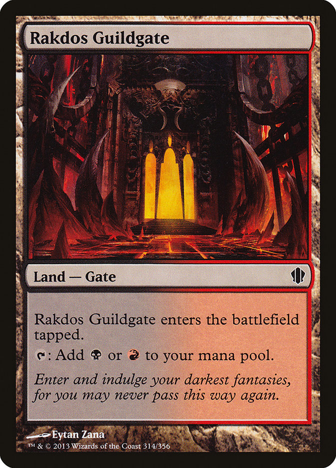 Rakdos Guildgate [Commander 2013] | Tables and Towers