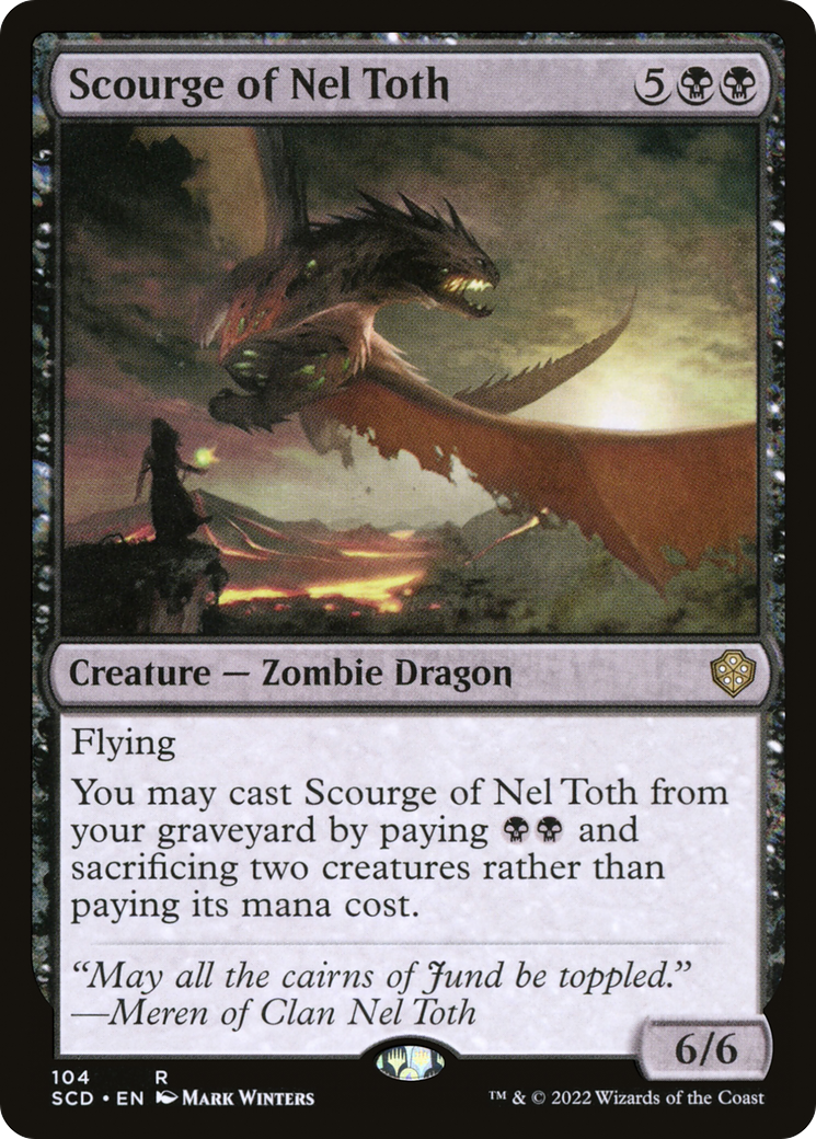 Scourge of Nel Toth [Starter Commander Decks] | Tables and Towers