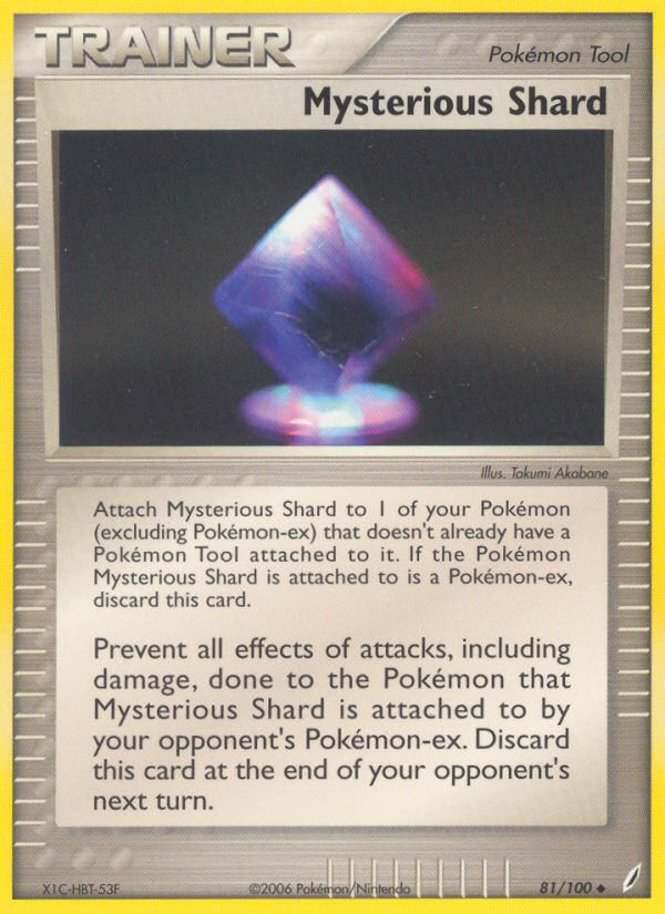 Mysterious Shard (81/100) [EX: Crystal Guardians] | Tables and Towers