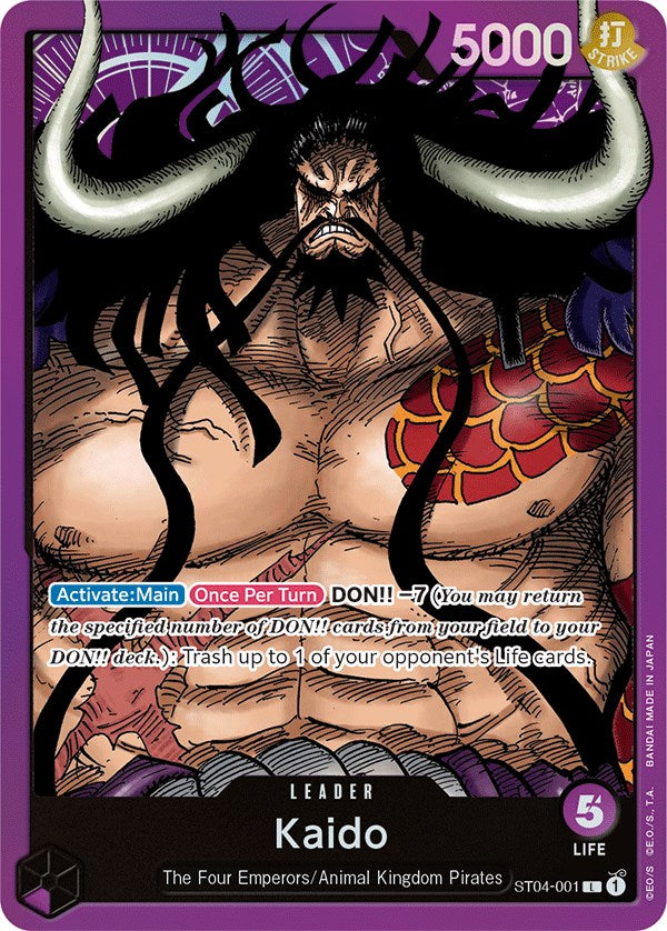 Kaido (001) [Starter Deck: Animal Kingdom Pirates] | Tables and Towers