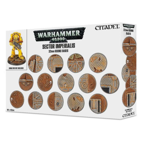 Sector Imperialis: 32Mm Round Bases | Tables and Towers