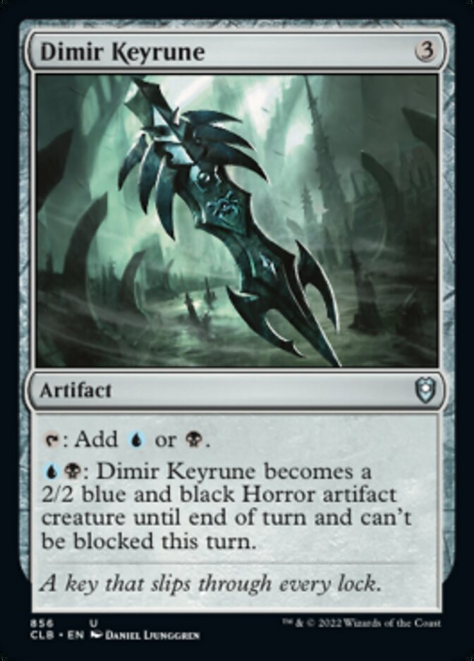 Dimir Keyrune [Commander Legends: Battle for Baldur's Gate] | Tables and Towers