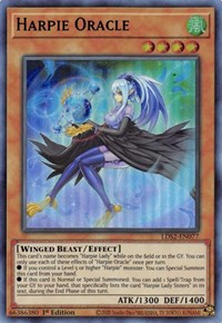 Harpie Oracle (Green) [LDS2-EN077] Ultra Rare | Tables and Towers