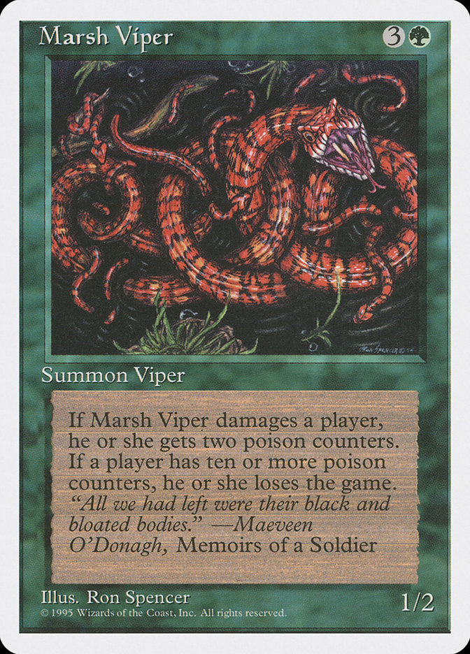 Marsh Viper [Fourth Edition] | Tables and Towers