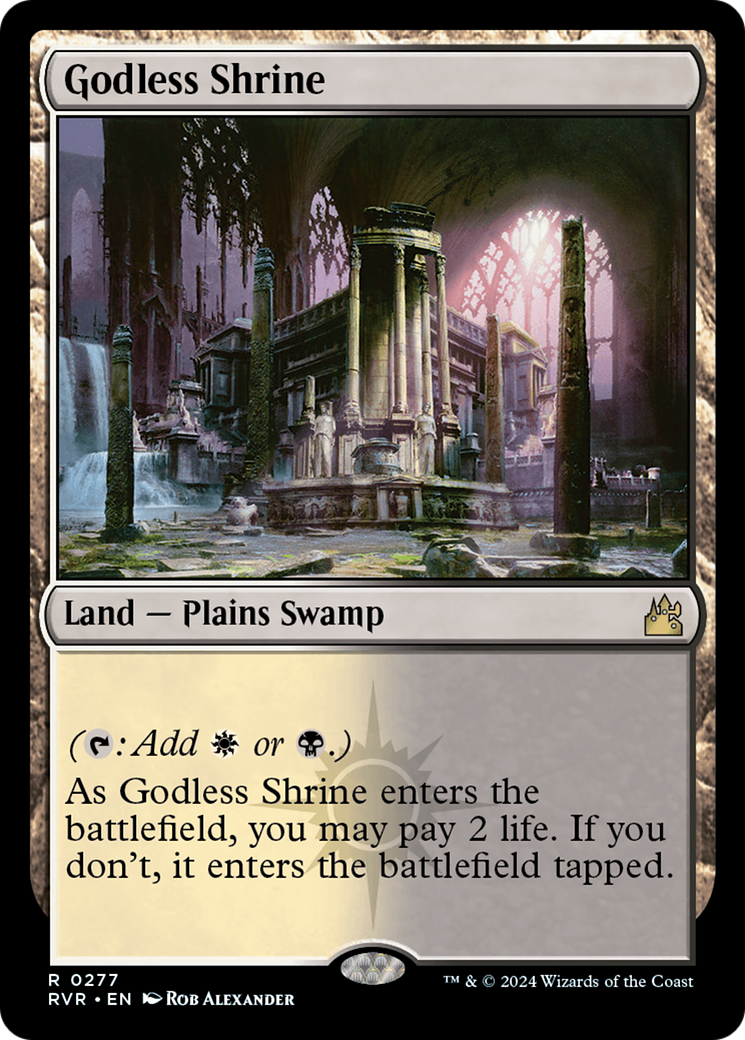 Godless Shrine [Ravnica Remastered] | Tables and Towers